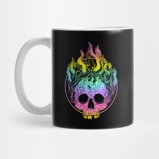 Skull on Fire Mug